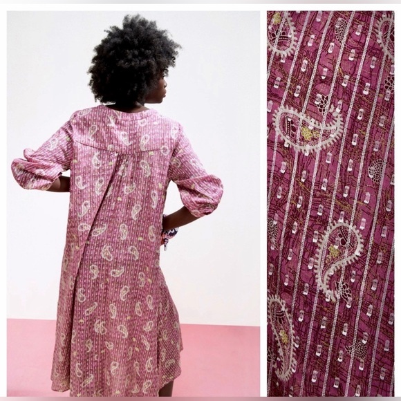 PAISLEY PRINT DRESS
PINK - REF. 5598/058 - Picture 13 of 16